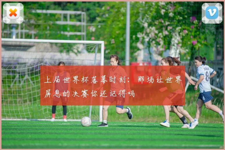 上届世界杯落幕时刻:那场让世界屏息的决赛你还记得吗