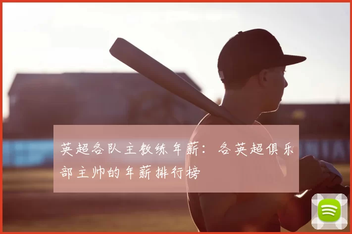 英超各队主教练年薪：各英超俱乐部主帅的年薪排行榜